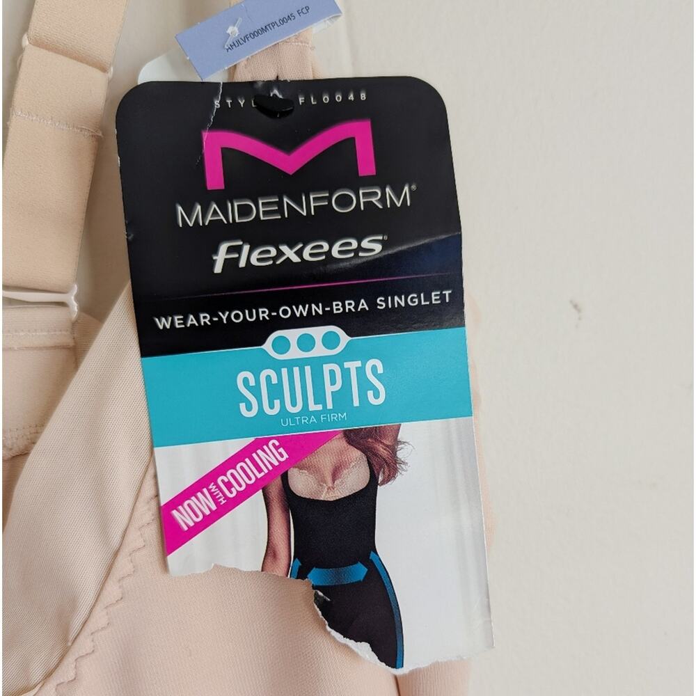 Maidenform Flexees Wear Your Own Bra Singlet Shapewear - Picture 5 of 6